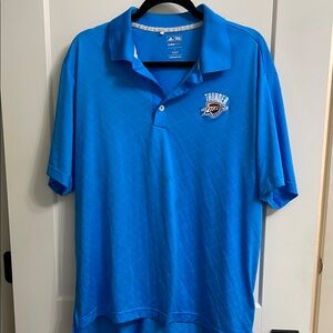 Adidas OKC Thunder men’s polo collar shirt